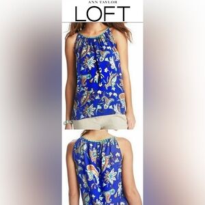 Loft bt Ann Taylor Paisley Tank - NWT